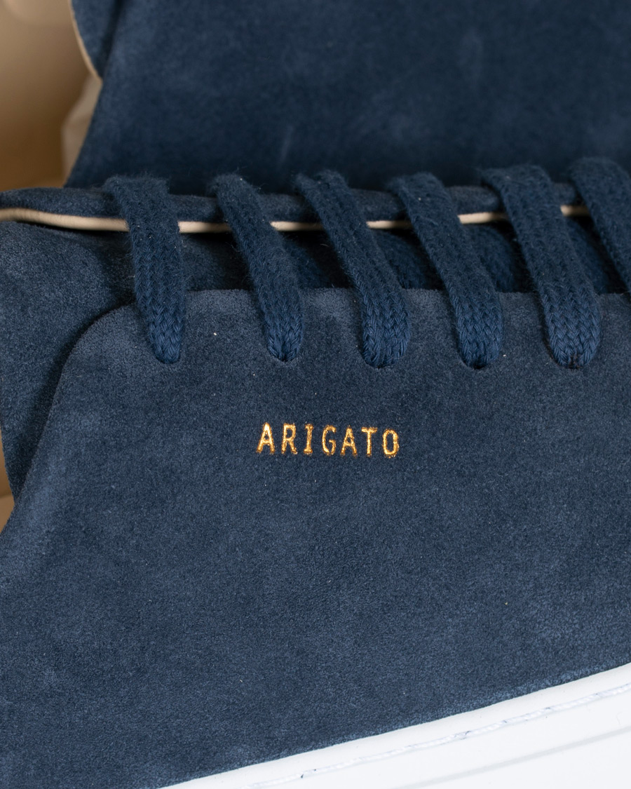 Herre | Axel Arigato Cap Toe Sneaker Navy Suede | Axel Arigato | Cap Toe Sneaker Navy Suede