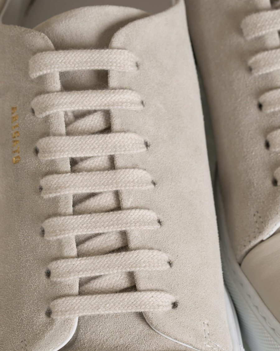 Herre | Axel Arigato Cap Toe Sneaker Off White Suede | Axel Arigato | Cap Toe Sneaker Off White Suede