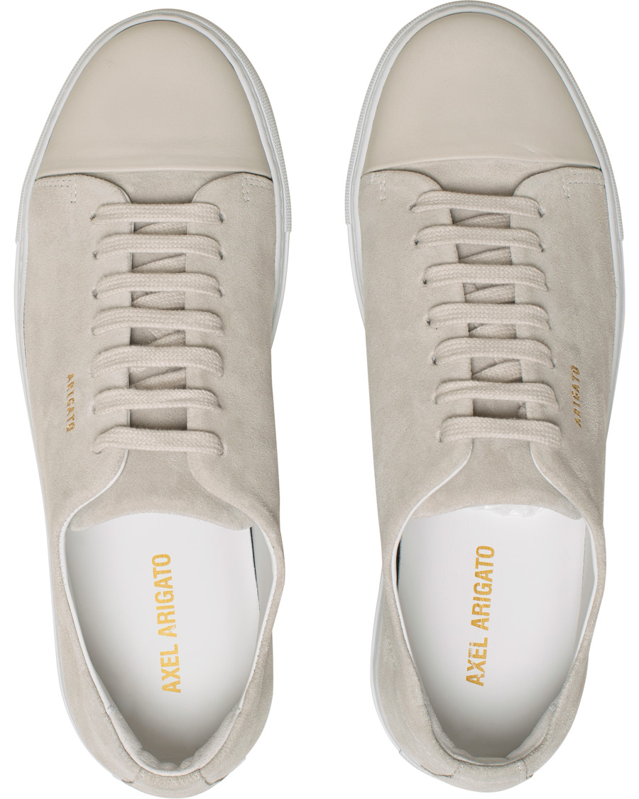 Herre | Axel Arigato Cap Toe Sneaker Off White Suede | Axel Arigato | Cap Toe Sneaker Off White Suede