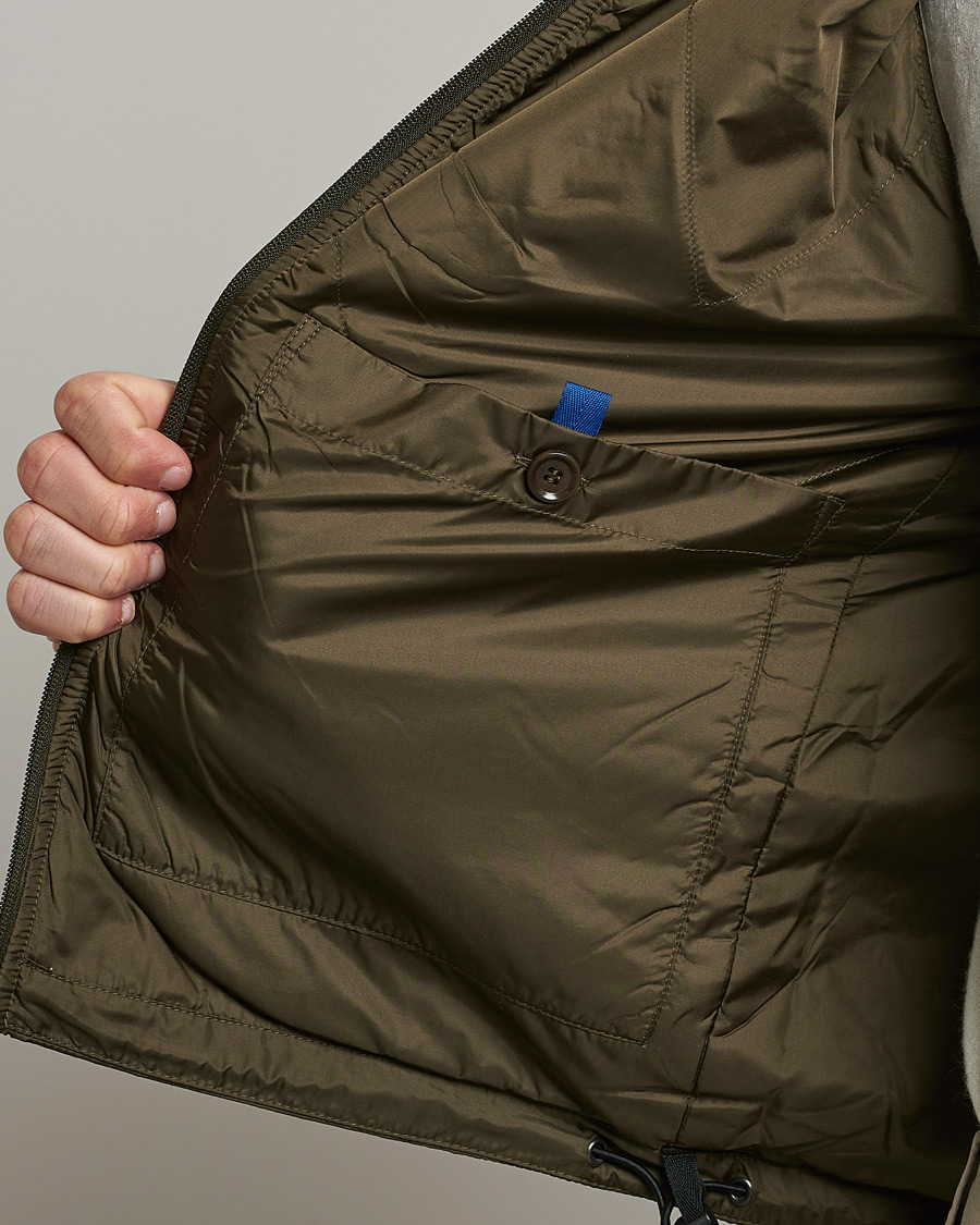 Herre | Veste | Aspesi | Vernes Nylon Gilet Dark Military