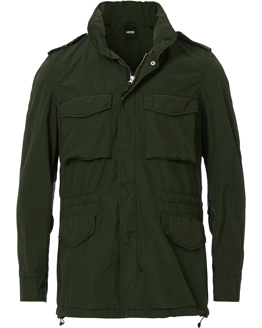 Herre | Jakker | Aspesi | M65 Replica Field Jacket Dark Green