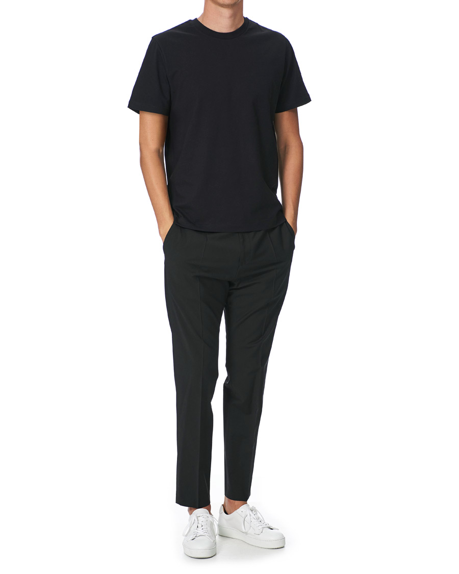 Herre | T-Shirts | Filippa K | Single Jersey Regular Tee Black