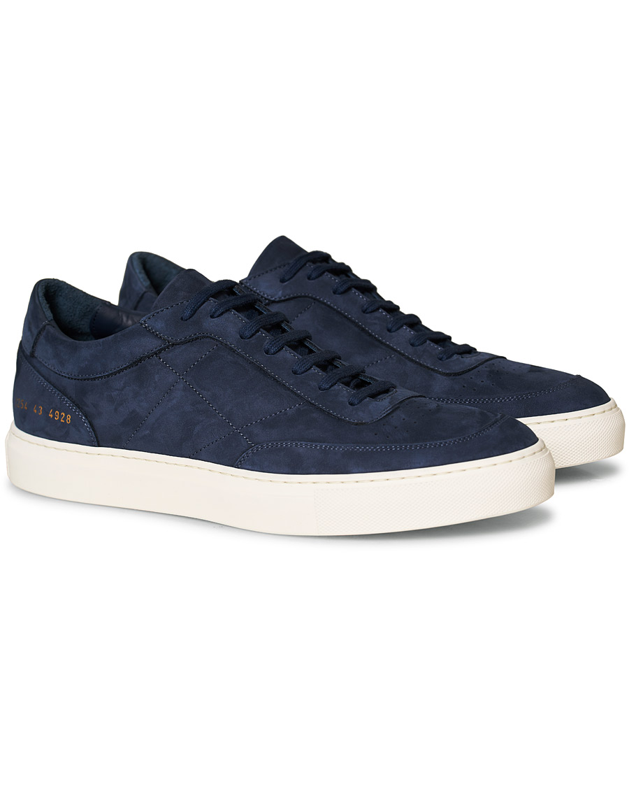 Herre | Common Projects Resort Classic Sneaker Navy Nubuck | Common Projects | Resort Classic Sneaker Navy Nubuck