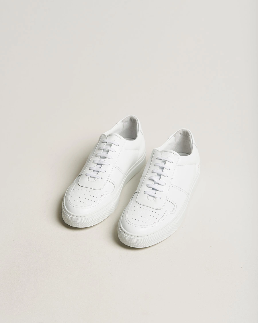 Herre |  | Common Projects | B Ball Leather Sneaker White