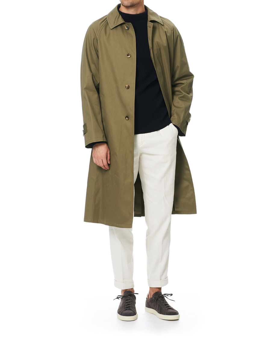 Herre | Jakker | Valstar | Raglan Cotton Coat Olive