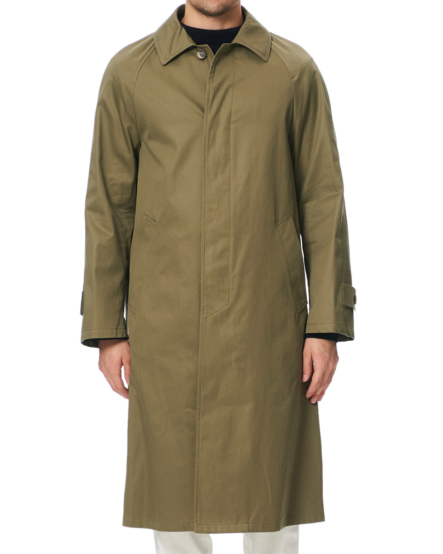 Herre | Jakker | Valstar | Raglan Cotton Coat Olive