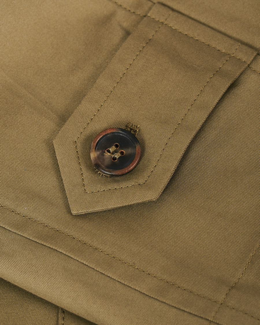 Herre | Jakker | Valstar | Raglan Cotton Coat Olive