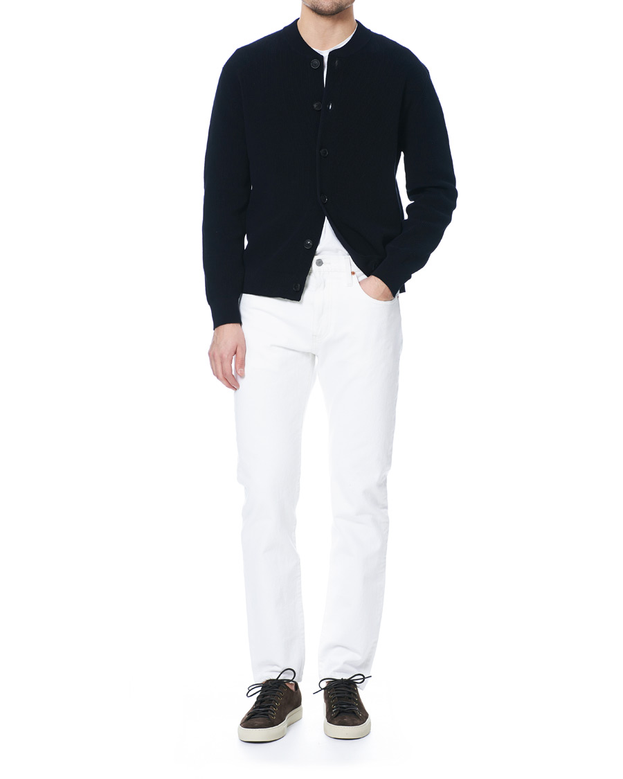 Herre | Trøjer | Andersen-Andersen | Organic Cotton Skipper Jacket Navy Blue