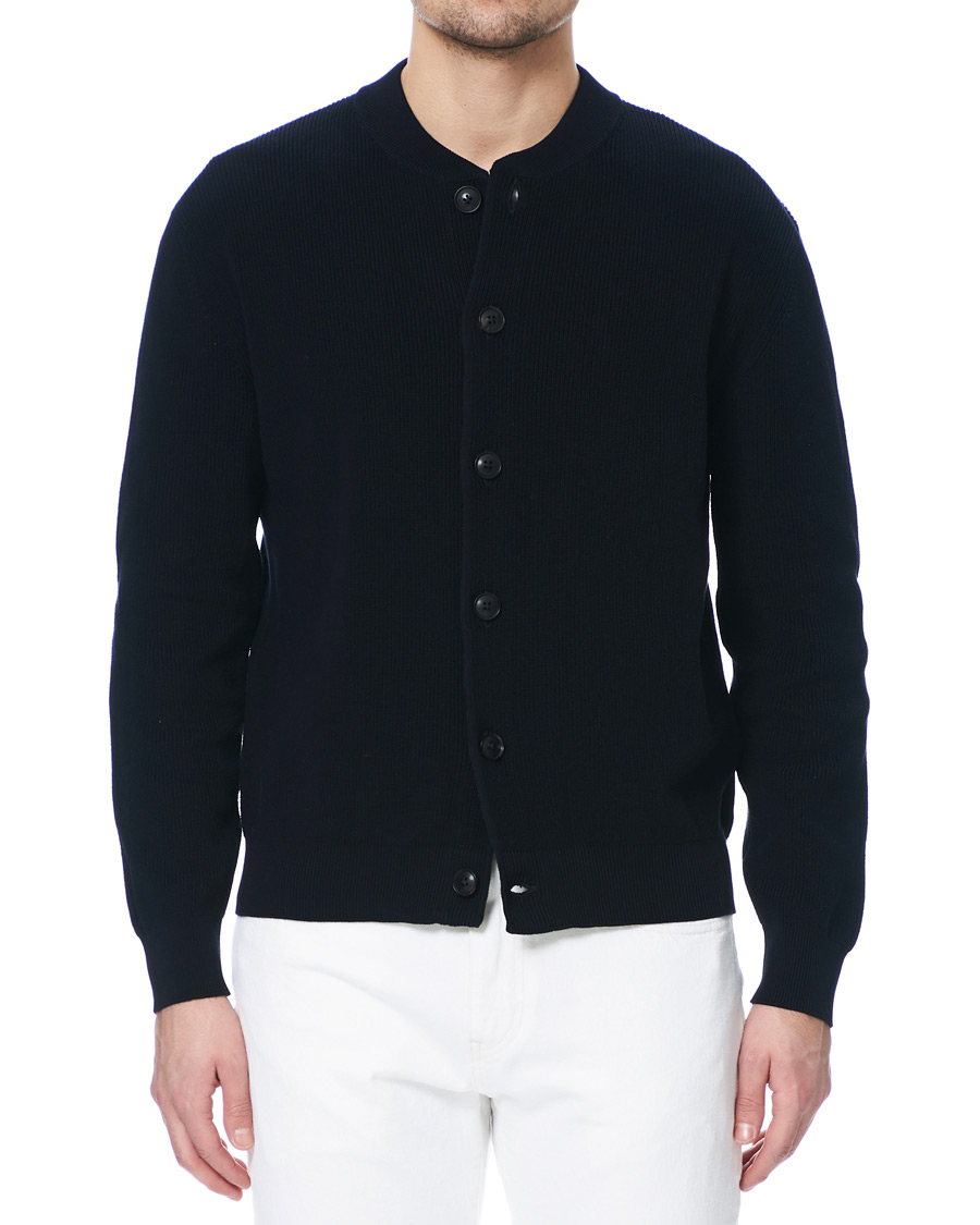 Herre | Trøjer | Andersen-Andersen | Organic Cotton Skipper Jacket Navy Blue