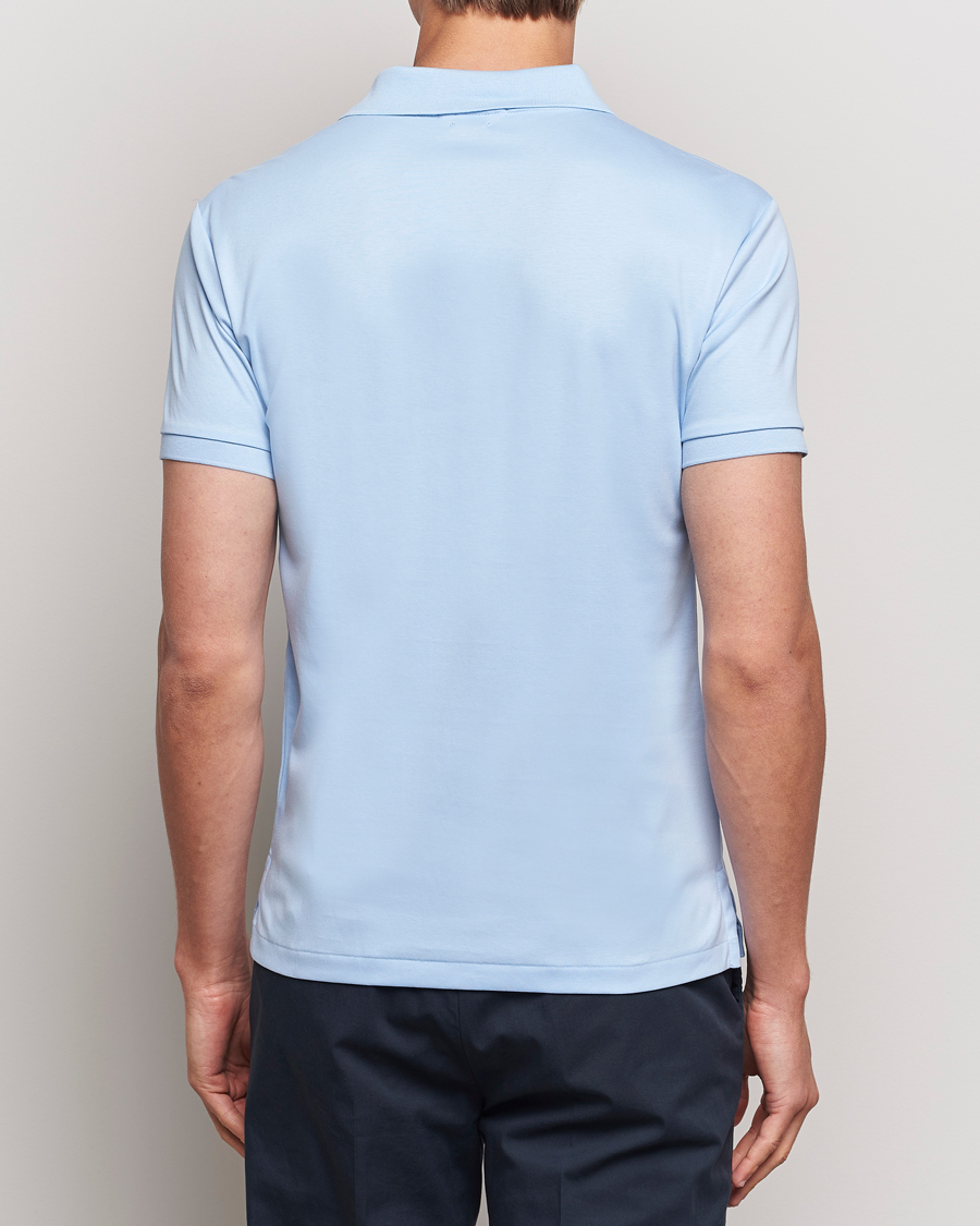 Herre | Polotrøjer | Polo Ralph Lauren | Slim Fit Pima Cotton Polo Office Blue