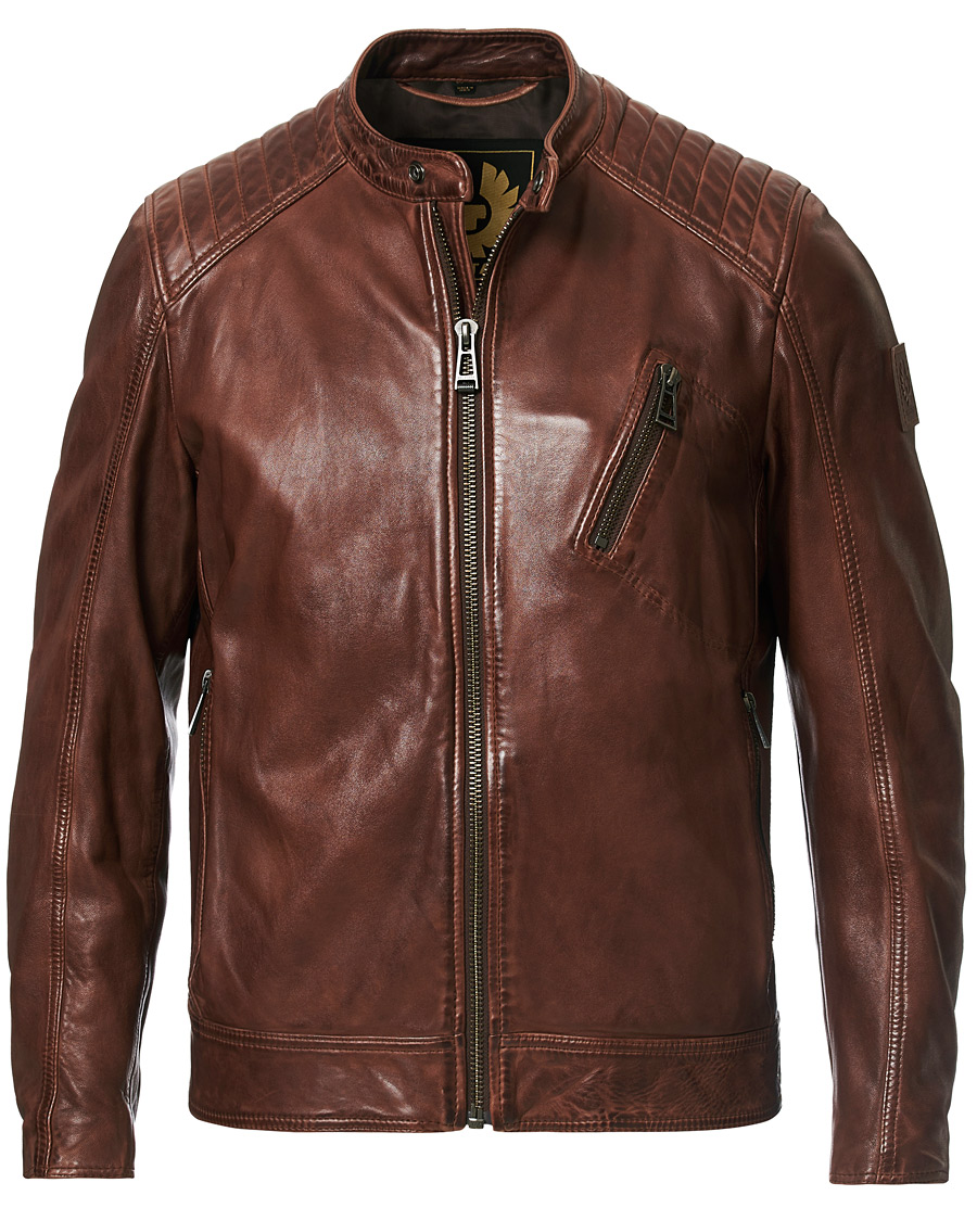 Herre | Jakker | Belstaff | V Racer 2.0 Leather Jacket Light Brown