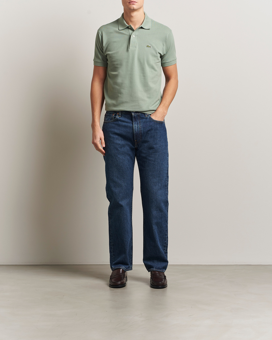Herre | Polotrøjer | Lacoste | Original Polo Piké Thyme Green