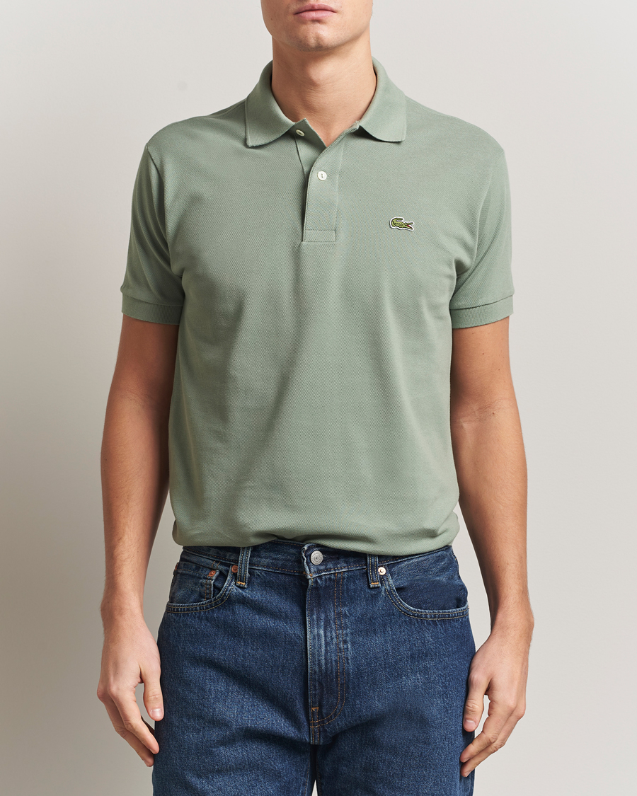 Herre | Polotrøjer | Lacoste | Original Polo Piké Thyme Green