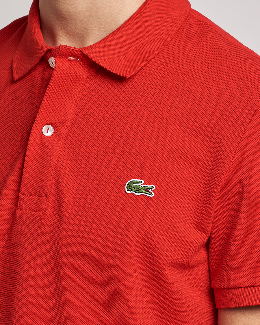 Herre | Polotrøjer | Lacoste | Slim Fit Polo Piké Red