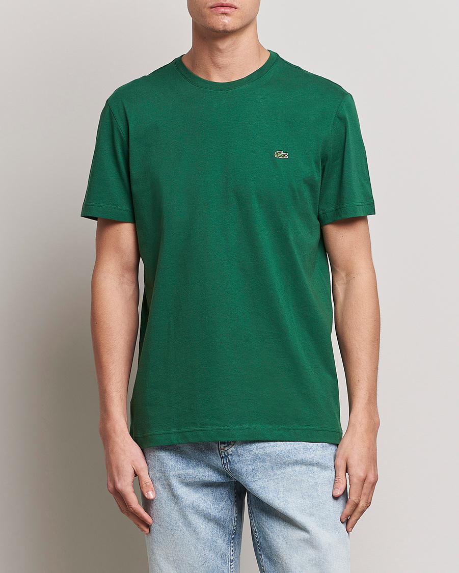 Herre | Tøj | Lacoste | Crew Neck T-Shirt Green