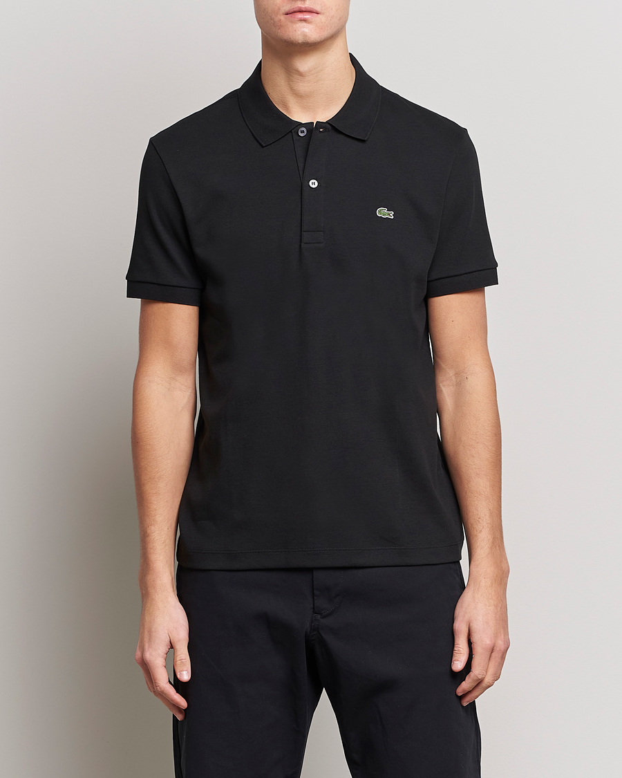 Herre | Polotrøjer | Lacoste | Pima Interlock Piké Black