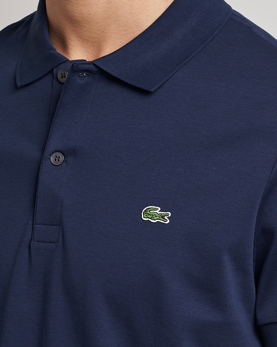 Herre | Polotrøjer | Lacoste | Pima Interlock Piké Navy