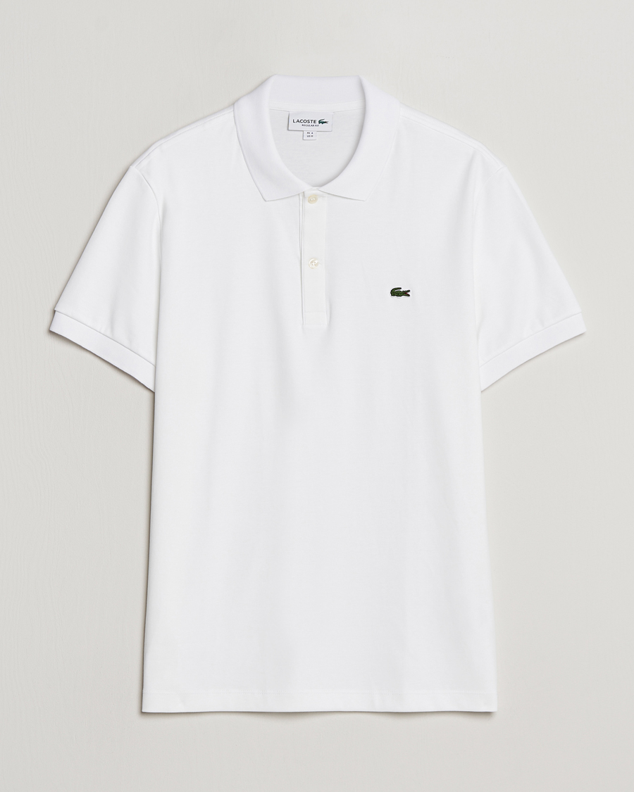 Herre | Polotrøjer | Lacoste | Pima Interlock Piké White