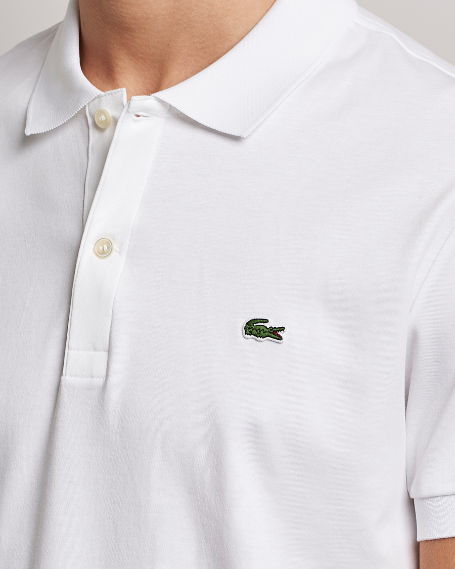 Herre | Polotrøjer | Lacoste | Pima Interlock Piké White