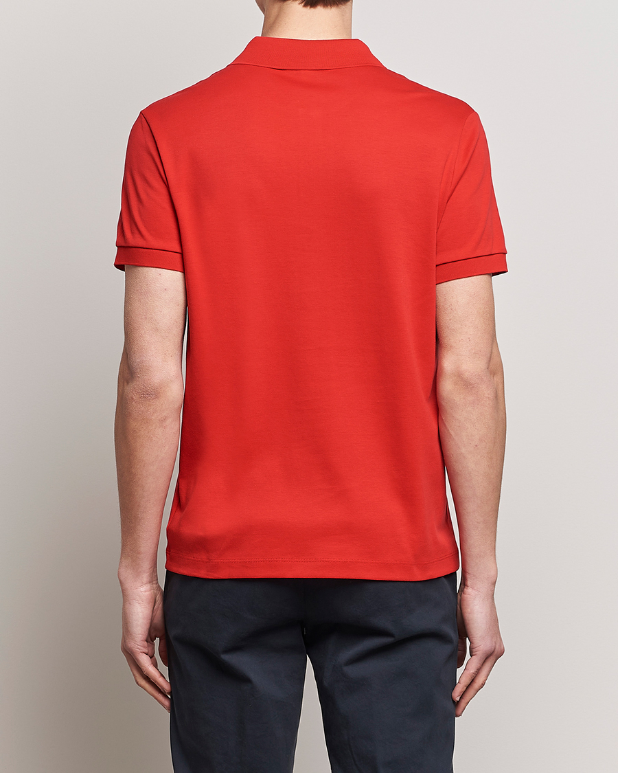 Herre | Polotrøjer | Lacoste | Pima Interlock Piké Red