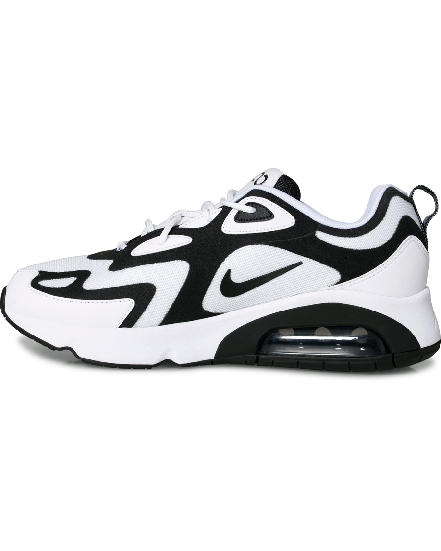 Herre | Nike Air Max 200 Sneaker White/Black | Nike | Air Max 200 Sneaker White/Black