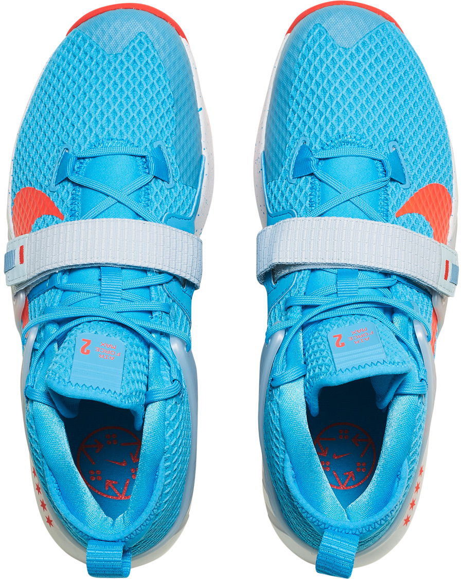 Herre | Nike Air Force Max II Sneaker Blue Fury | Nike | Air Force Max II Sneaker Blue Fury