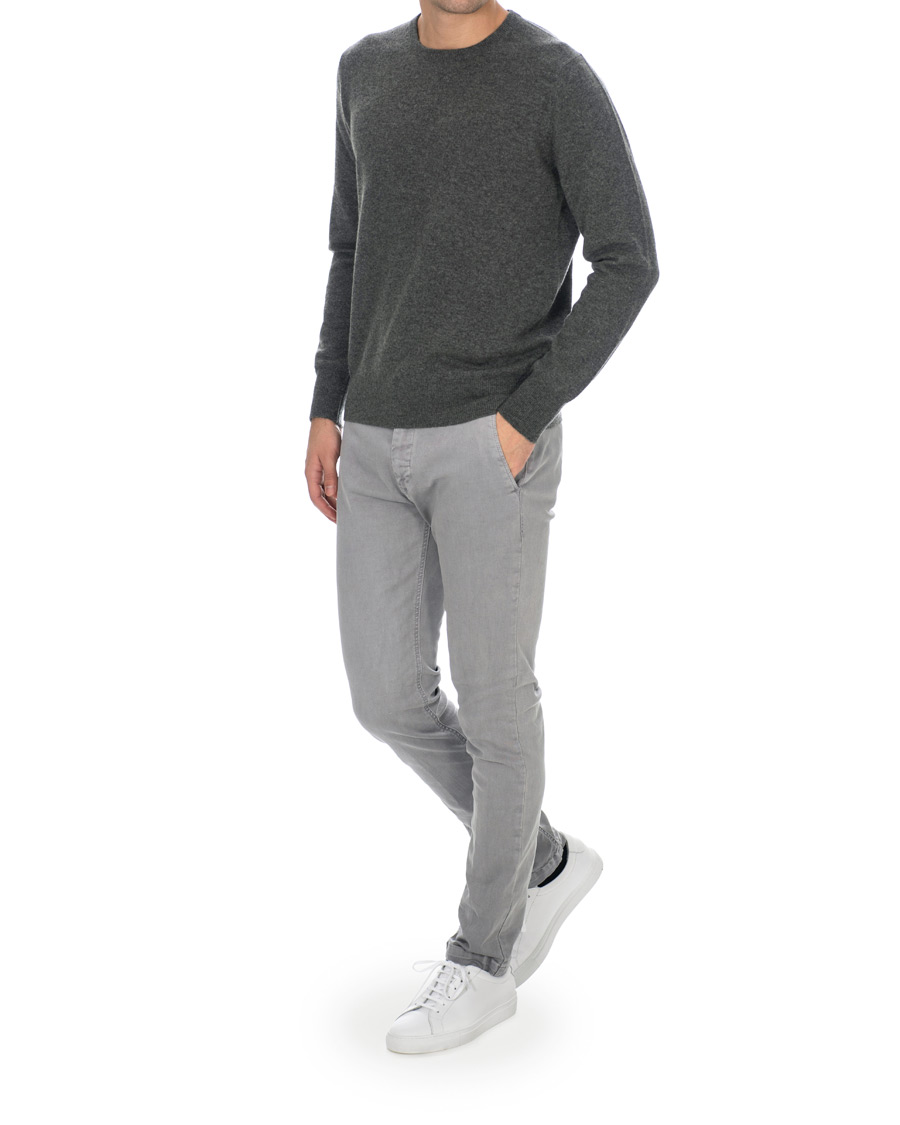 Herre | Bukser | Replay | Zeumar Hyperflex Chino Stone Grey