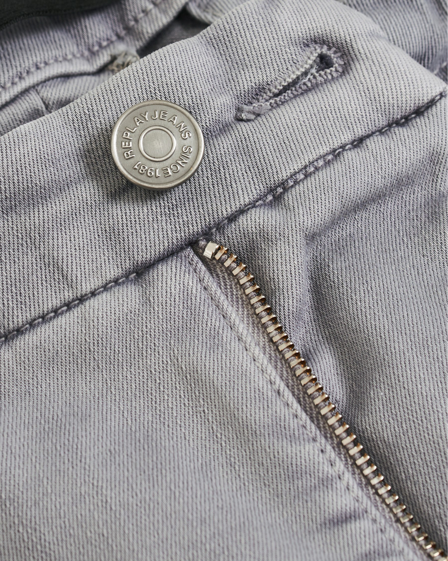Herre | Bukser | Replay | Zeumar Hyperflex Chino Stone Grey