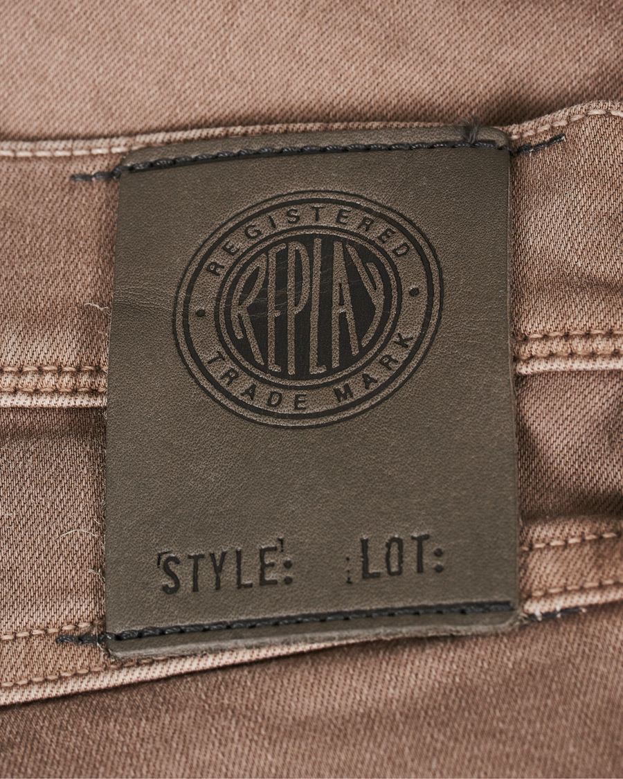 Herre | Shorts | Replay | Anbass Hyperflex Jeans Shorts Sand