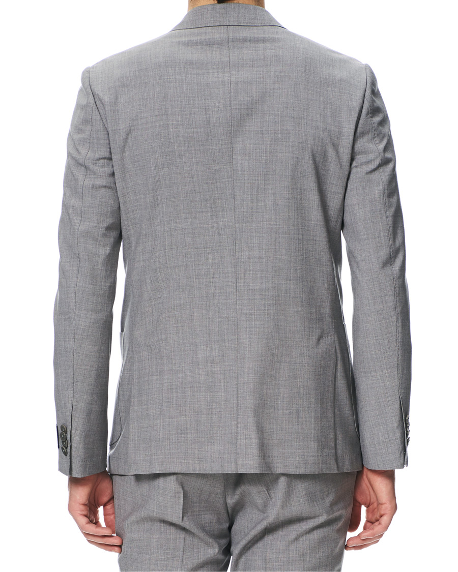 Herre | Jakkesæt | Z Zegna | Techmerino Washable Wool Suit Light Grey