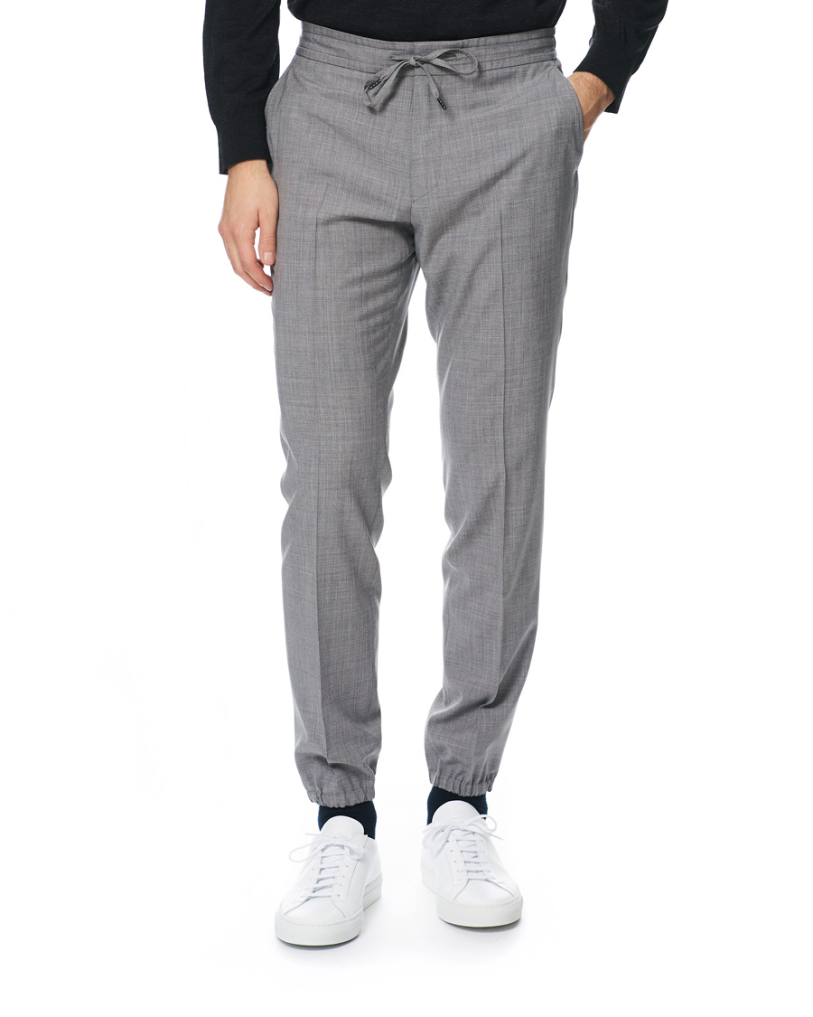 Herre | Jakkesæt | Z Zegna | Techmerino Washable Wool Suit Light Grey