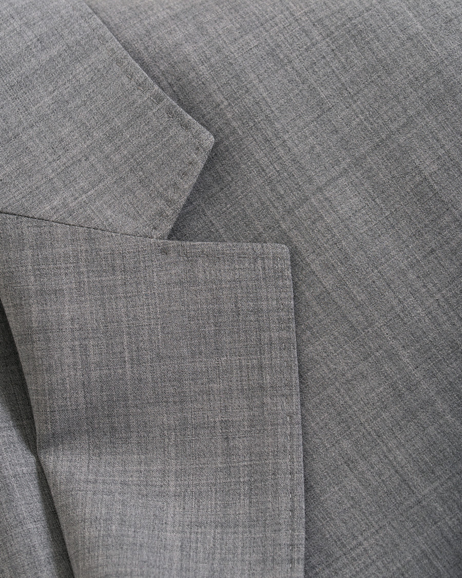 Herre | Jakkesæt | Z Zegna | Techmerino Washable Wool Suit Light Grey