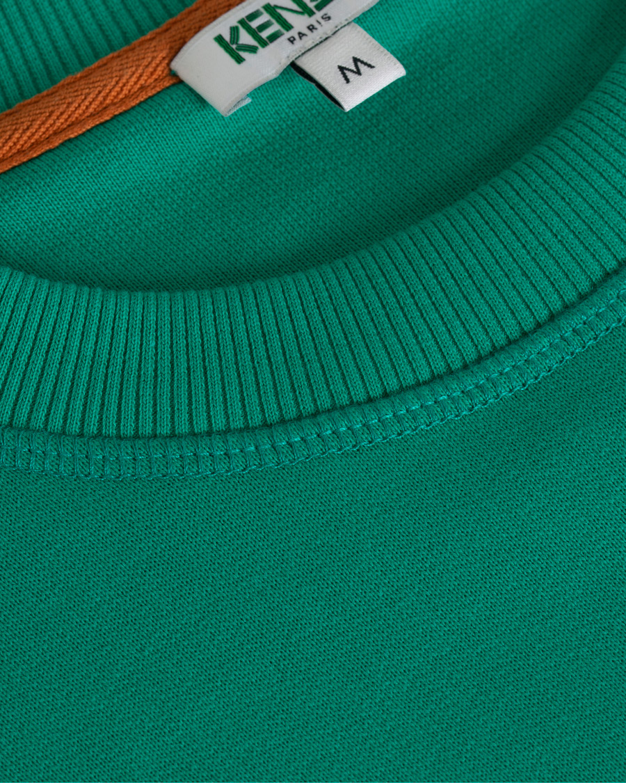 Herre | Trøjer | KENZO | Tiger Classic Crew Neck Sweatshirt Green