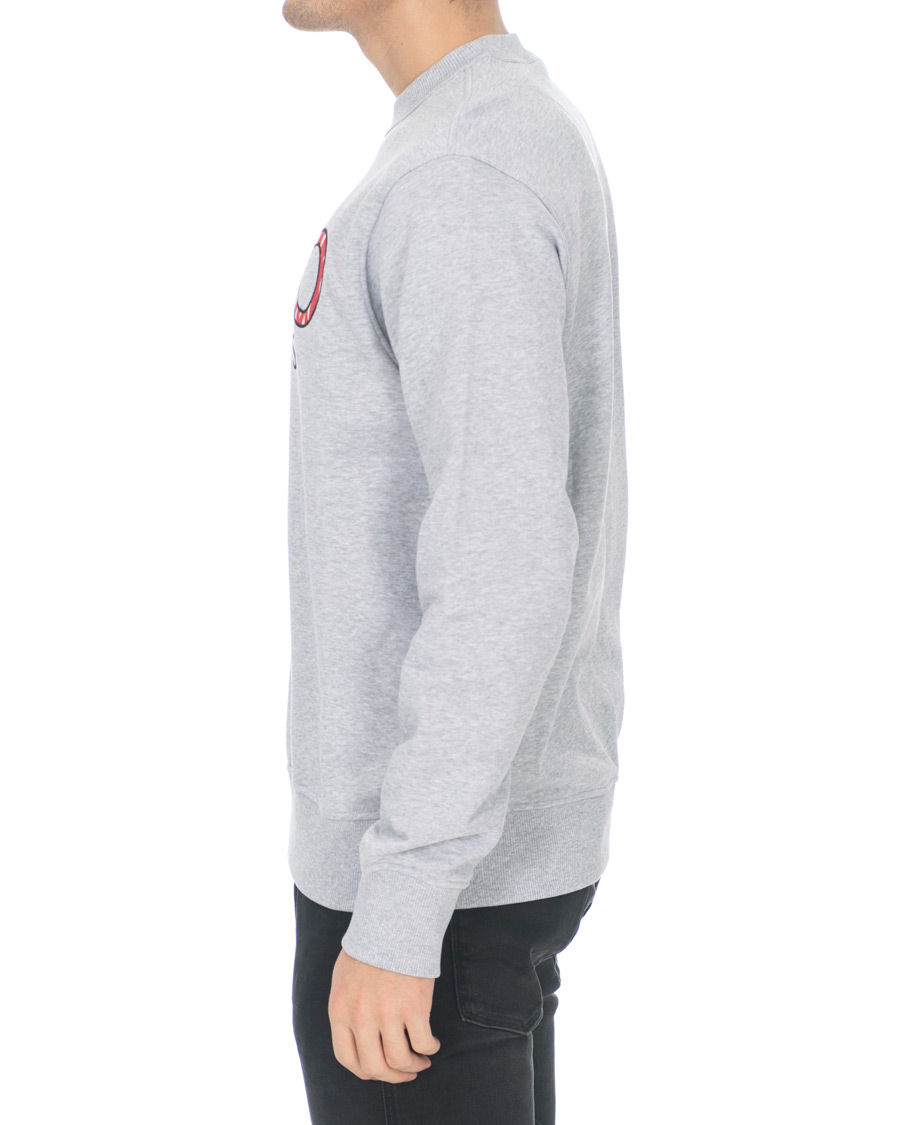 Herre | Trøjer | KENZO | Paris Crew Neck Sweatshirt Grey Melange