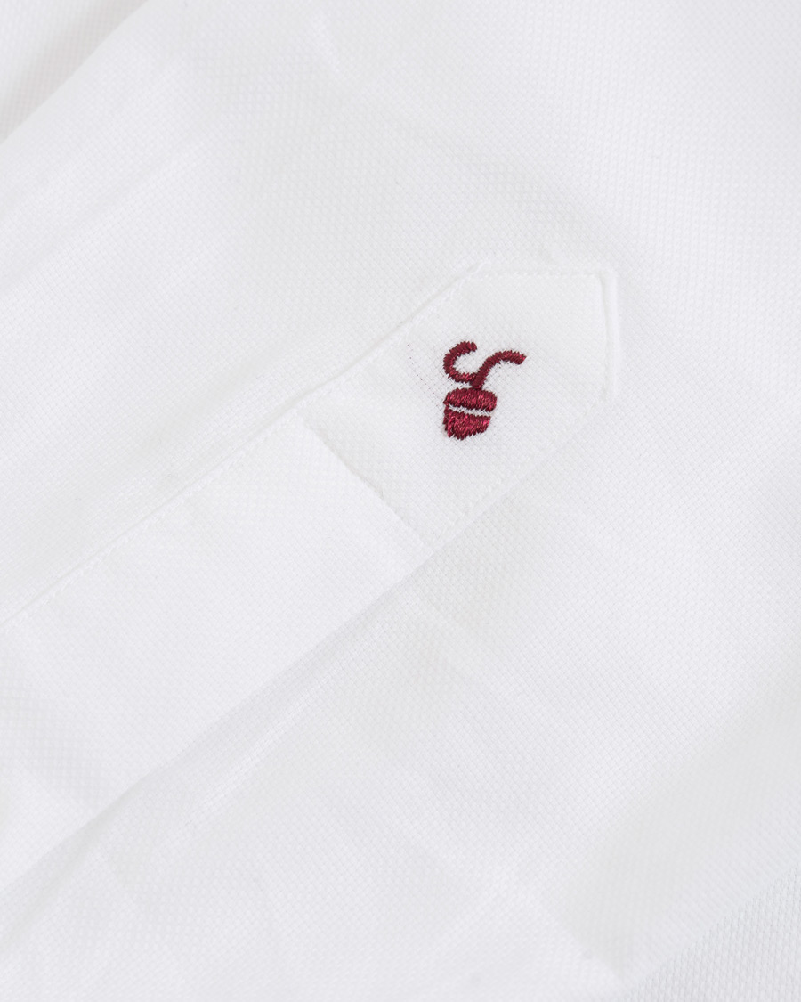 Herre | Skjorter | Glanshirt | Soft Giro Inglese Cotton Shirt White