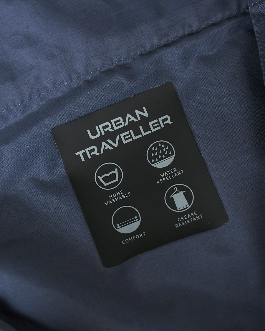 Herre | Bukser | Incotex | Urban Traveller Techno Wool Trousers Light Grey