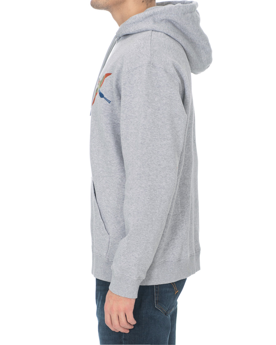 Herre | Trøjer | Axel Arigato | Bird Hoodie Pale Grey Melange