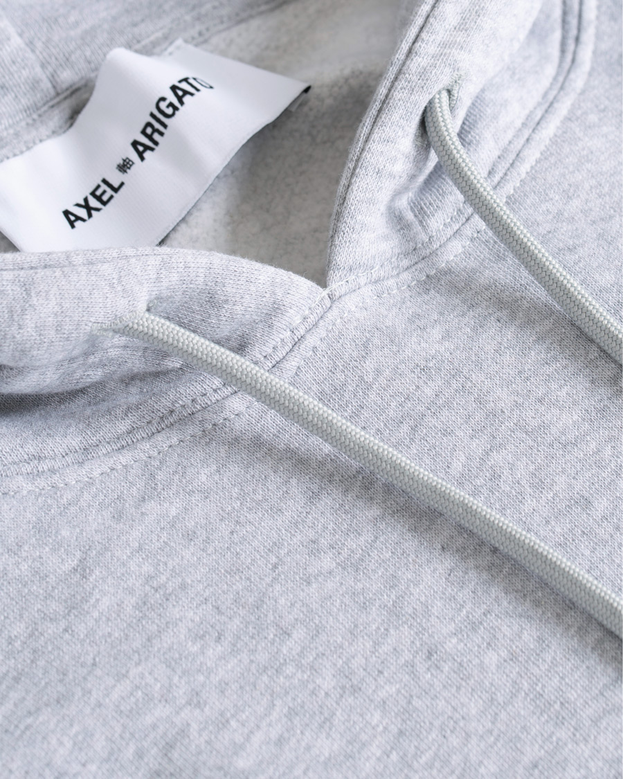Herre | Trøjer | Axel Arigato | Bird Hoodie Pale Grey Melange