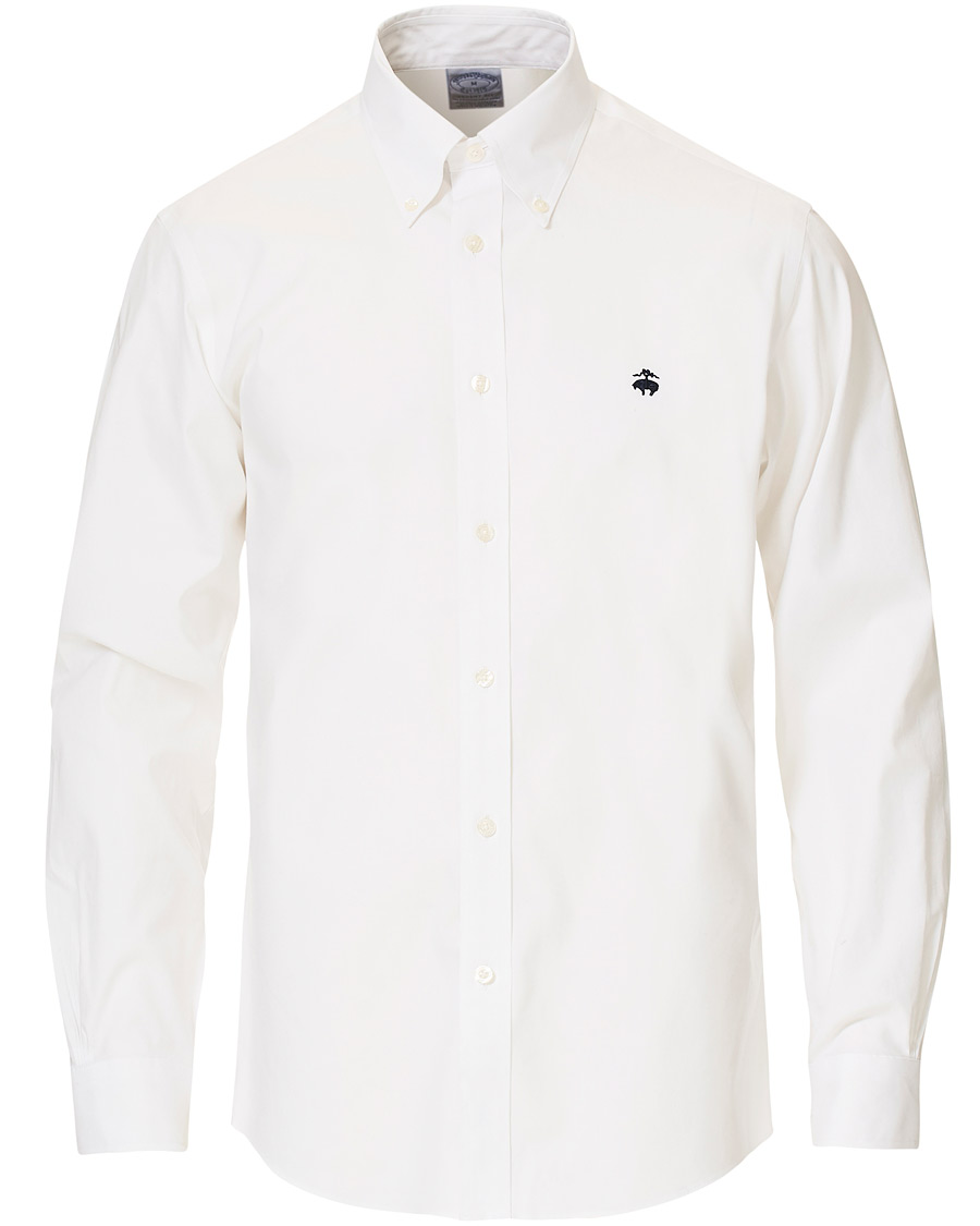 Herre | Skjorter | Brooks Brothers | Regent Fit Non Iron Button Down Shirt White