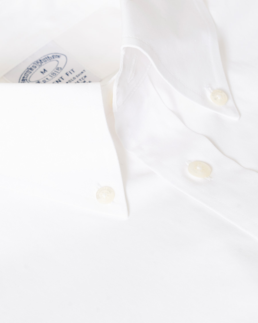 Herre | Skjorter | Brooks Brothers | Regent Fit Non Iron Button Down Shirt White