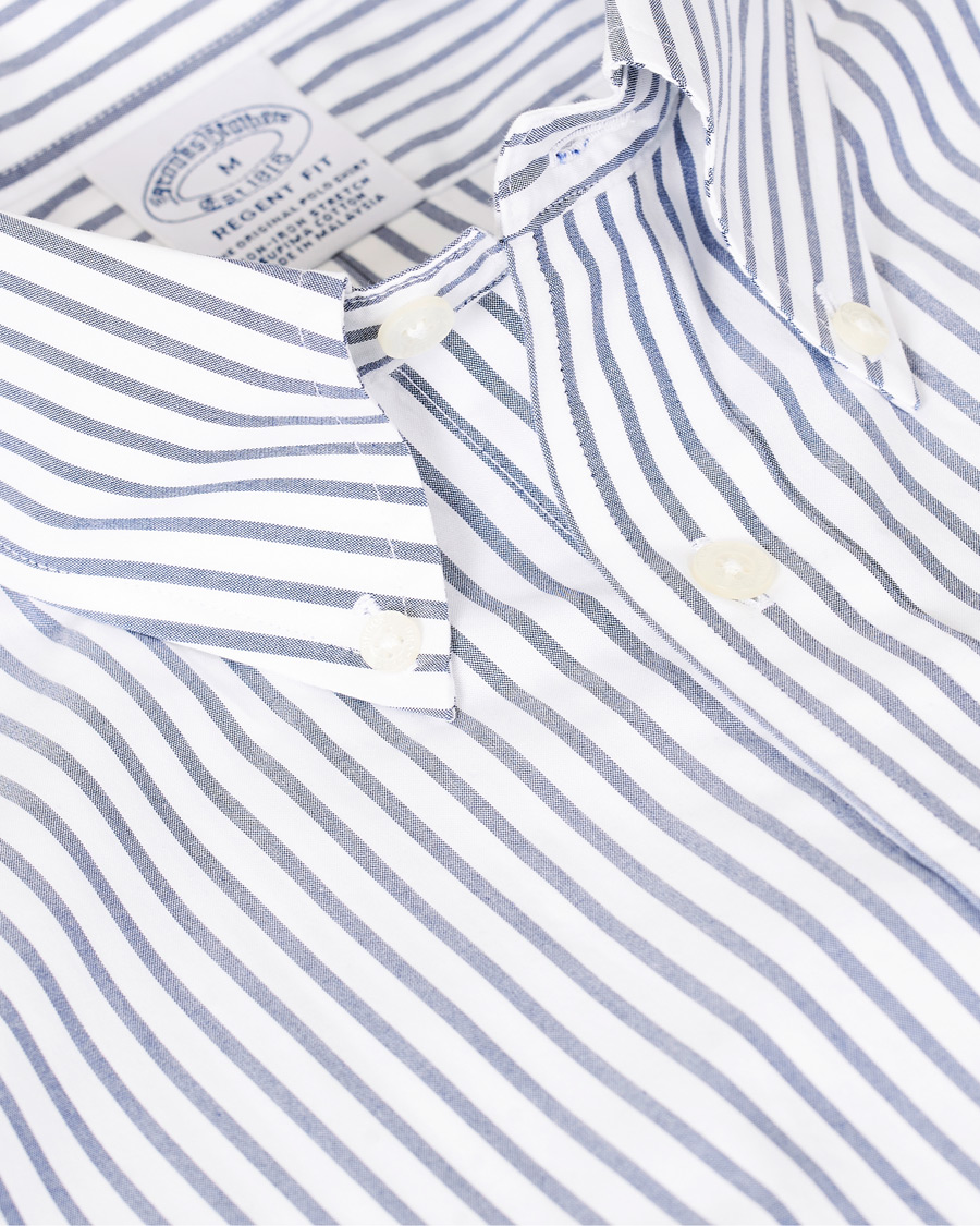 Herre | Skjorter | Brooks Brothers | Regent Fit Non Iron Sport Button Down Shirt Dark Blue