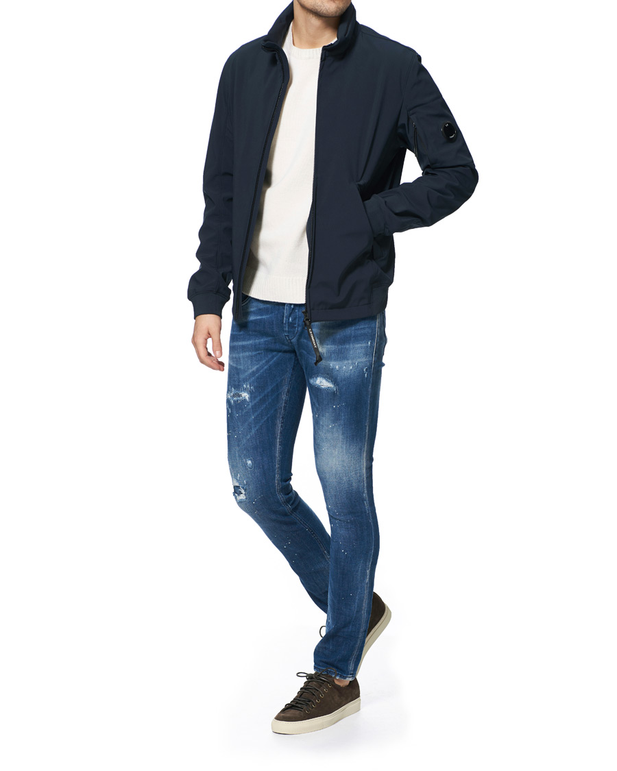 Herre | Jeans | Dondup | George Jeans Destroyed Blue