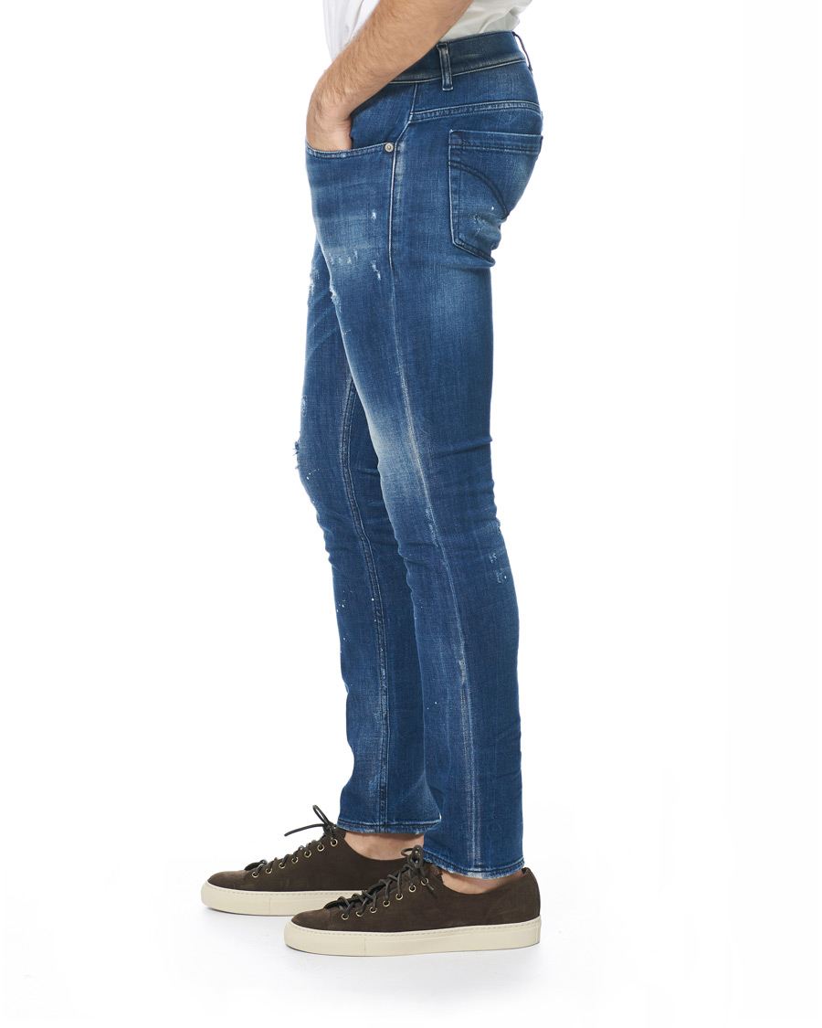 Herre | Jeans | Dondup | George Jeans Destroyed Blue