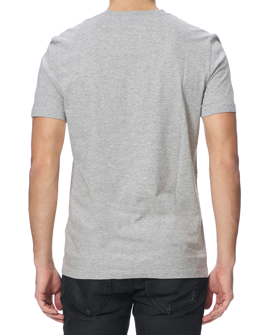 Herre | T-Shirts | Dondup | T-Shirt Logo Heather Grey