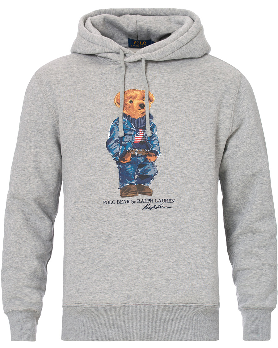 Herre | Trøjer | Polo Ralph Lauren | Bear Hoodie Andover Heather