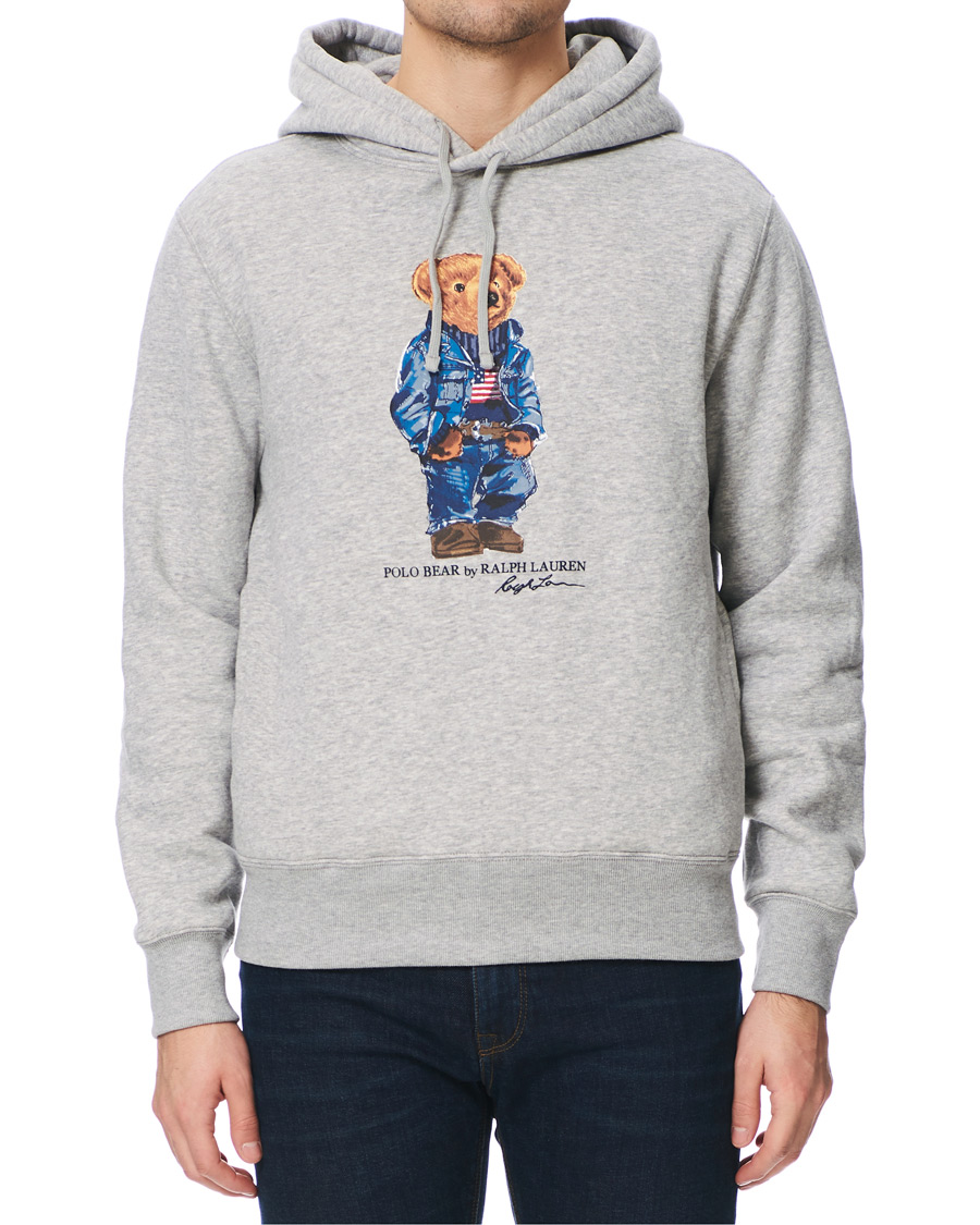 Herre | Trøjer | Polo Ralph Lauren | Bear Hoodie Andover Heather