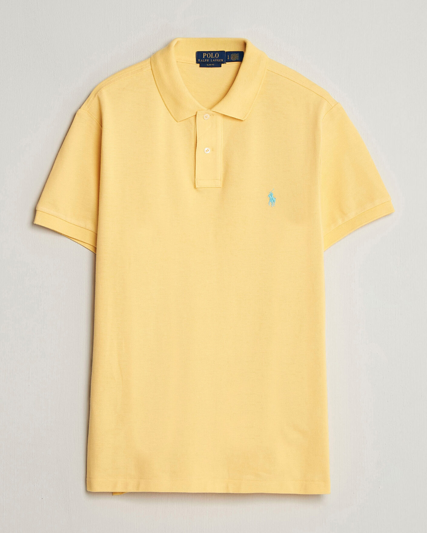 Herre | Polotrøjer | Polo Ralph Lauren | Slim Fit Polo Empire Yellow