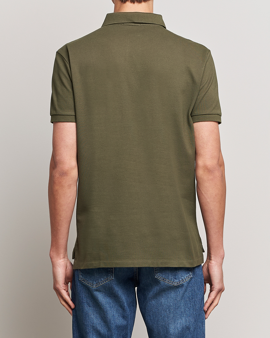 Herre | Polotrøjer | Polo Ralph Lauren | Custom Slim Fit Polo Canopy Olive