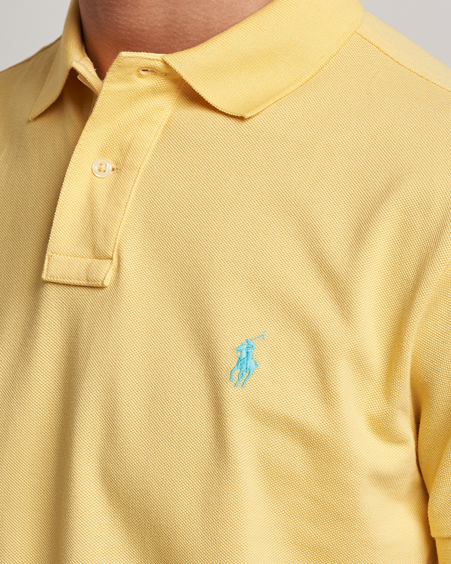 Herre | Polotrøjer | Polo Ralph Lauren | Custom Slim Fit Polo Corn Yellow