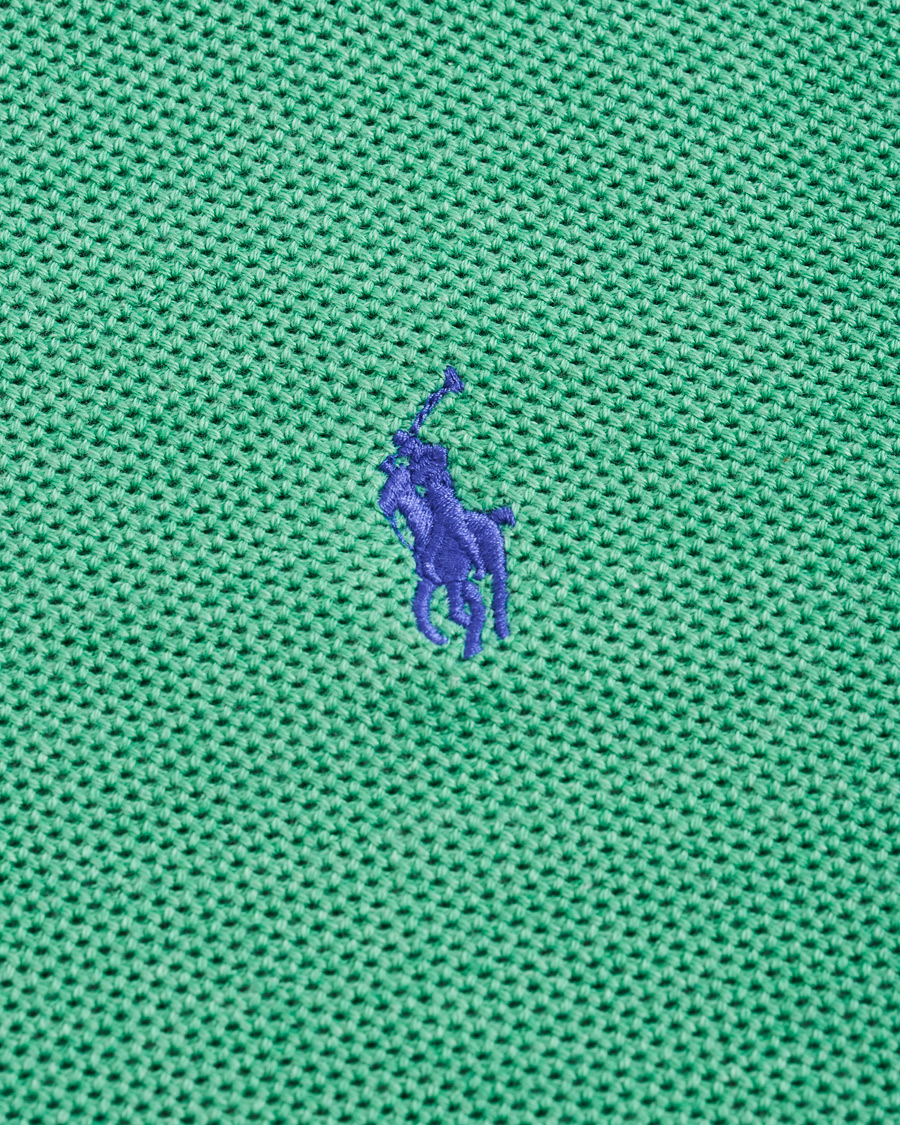Herre | Trøjer | Polo Ralph Lauren | Texture Half Zip Green Heather